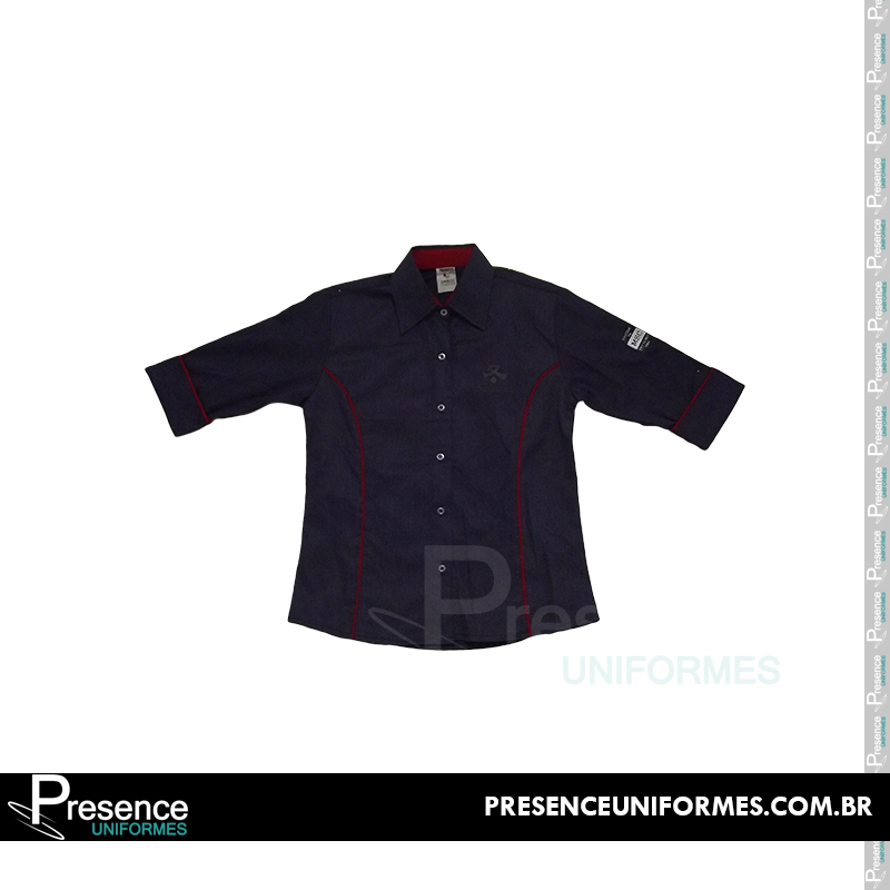 Camisa Social Feminina Profissional